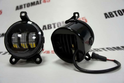 SALMAN  2 реж. 3000 6000К Фары п/туманные Приора Газель Нива Шевроле LED 50W 4800Lm 2шт гарант 6 мес фото 5