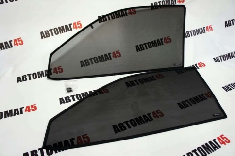 TLT  каркасные шторки на магнитах Toyota Land Cruiser Prado J150 2009-2022г передн 2шт стандарт 10% фото 3