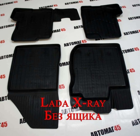 Коврики  в салон LADA X-Ray оптима без ящика комплект 4шт    фото 1