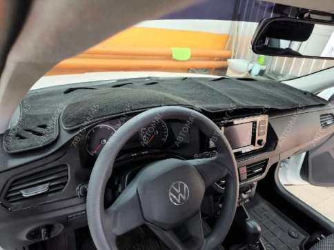 Накидка на панель Volkswagen Polo 6 Фольцваген Поло 6 лифтбек с 2020г карпет  фото 6