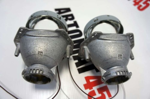 Dixel  Би-ксеноновая линза H3R 5 с крепежным кольцом под D1 D2 D3 D4    фото 2