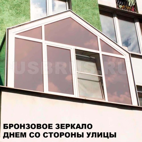 Scorpio тонировочная пленка зеркальная bronze бронзовая 1,5м х 1м 15% Корея от 0,5м фото 2