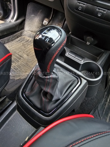 SALMAN Ручка КПП 2190 2192 2194 Lada Granta Гранта с красной ниткой с пыльником    фото 3
