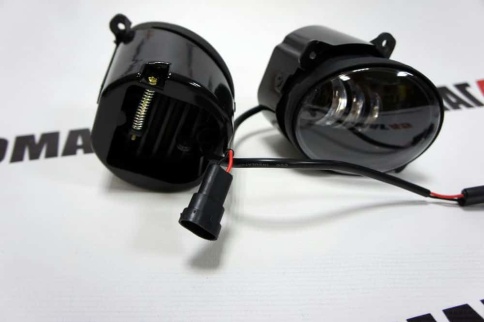 SALMAN  2 реж. 3000 6000К Фары п/туманные Лада Kalina Granta Datsun LED 50W 4800LM 2шт гарантия 6мес фото 3