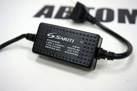 Sariti K5 LED 2шт H4 12В 50W 6000K 5000Lm с обманкой гарантия 6мес    фото 4