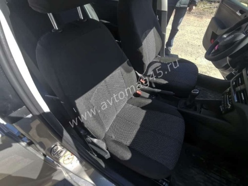 Авточехлы  Skoda Rapid Шкода Рапид 2012-2023г 1/1 жаккард черно-серый    фото 9