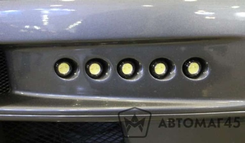 Carprofi Орлиный  глаз дневные ходовые 1 диод 23мм 3W 1шт    фото 3