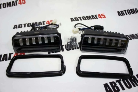 SALMAN  надфарники Нива урбан бронто легенд 40W 4800LM 2шт гарантия 6 мес    фото 5