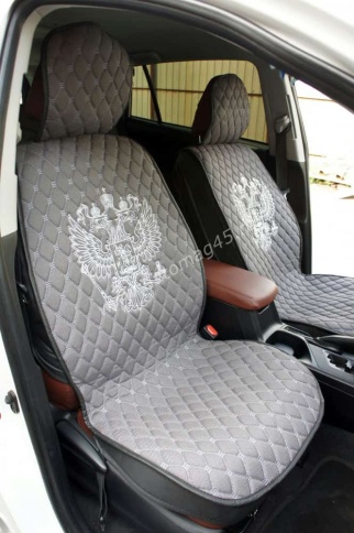 Чехлы  накидки на сиденье серия G лен серый комплект 5шт    фото 1