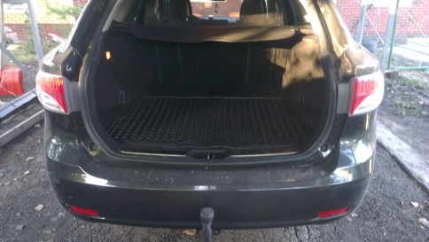 Коврик  багажника универсальный резиновый    фото 4