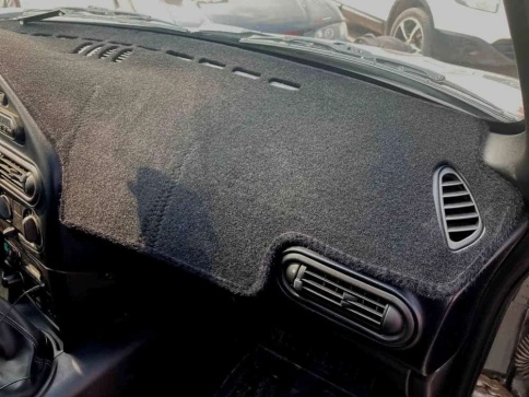 Накидка на панель Нива Шевроле Niva Chevrolet карпет  фото 4