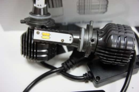 Sariti F5  чип CSP LED 2шт HB3 9005 12В 20W 3000K 6000K 3000Lm с обманкой гарантия 2мес АКЦИЯ!   фото 4