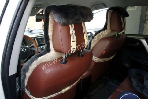 Накидки  короткий ворс серый на силиконе 140х55 2шт    фото 6