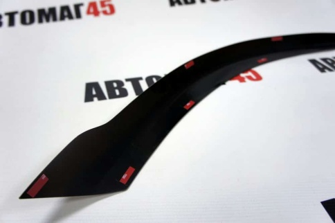 Реснички накладки на фары Kia Rio Киа Рио 2015-2017г рестайлинг 2шт    фото 2