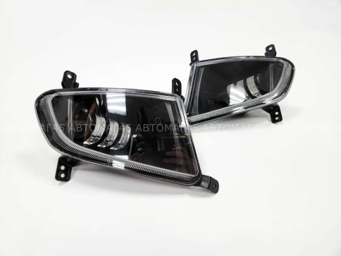 C2R  Фары п/туманные 3 линзы LED Приора 2170 SE прямоугольные 30W 3000LM 2шт гарант 3 мес фото 4