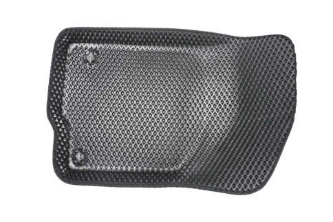 BORATEX  коврики в салон 3D EVA ЭВА Volkswagen Tiguan 1 2006-2017г черные рисунок ромб комплект 5шт фото 2