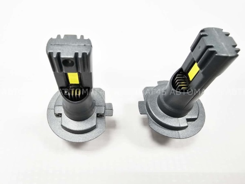 Ruzoom YJ-C7FZ  светодиодные лампы LED 2шт H7 10-16В 18W 6000K 4000Lm гарантия 6мес    фото 3