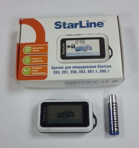 Брелок  оригинал StarLine E60 E61 E63 E90 E91 E93 Slave с обратной связью гарантия 1 год    фото 1