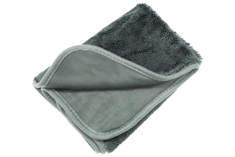 Sem-Ali микрофибровое полотенце для сушки кузова серый 40*40см плотность 1200гр/м2 1шт    фото 3