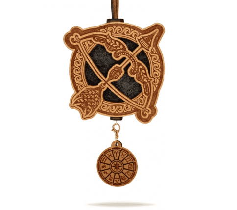 Aroma Bar Ароматизатор подвесной Стрелец коричневый фото 1