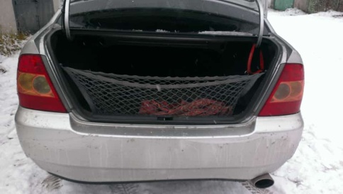 Airline  Сетка крепления груза в багажник 45x90см для ниш    фото 2