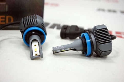 S1+ LTway чип CSP LED 2шт H11 12В 16W 4300К 1800Lm гарантия 4мес     фото 3