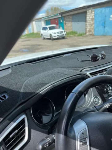 Накидка на панель Nissan X-Trail Ниссан Х-Трейл с 2014г кузов T32 карпет Maximal фото 3