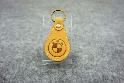 Брелок  на ключ BMW БМВ кожа   фото 1