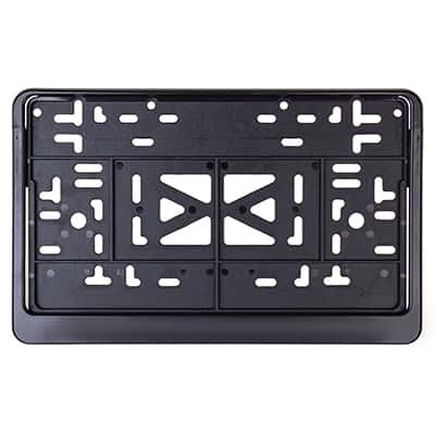 Skyway  рамка номерного знака квадратная черная 290*170 мм фото 4