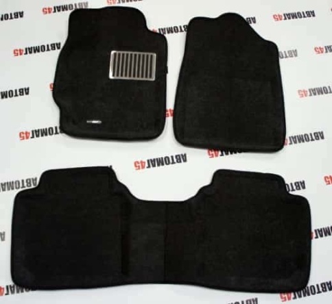 Euromat  коврики в салон 3D ворс Toyota Camry  V40 06-11г V50 V55 11-18г комплект серый    фото 5