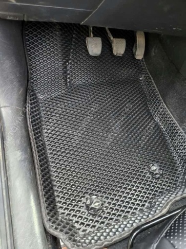 BORATEX  коврики в салон 3D EVA ЭВА Toyota RAV 4 XA30 2006-2012г черные рис ромб компл 5шт фото 4