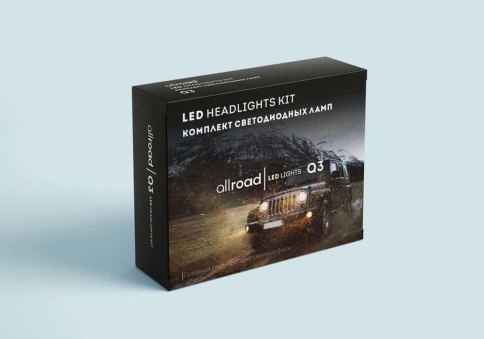 Allroad Q3  светодиодные лампы LED 2шт H27 12В 20W 6000K 3600Lm гарантия 5мес    фото 4