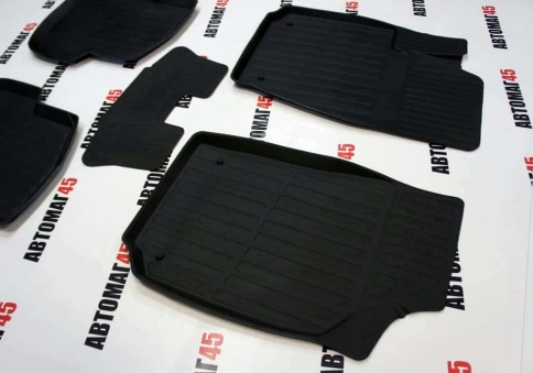 Коврики  в салон Volkswagen POLO седан 2009-2020г Skoda Yeti с 2009г комплект 4шт    фото 5