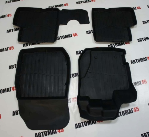 Коврики  в салон Renault Kaptur c 2016г Renault Duster 2017-2021г 1 поколение комплект 4шт    фото 1