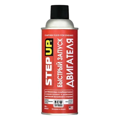 STEPUP  быстрый запуск двигателя аэрозоль 284мл    фото 1