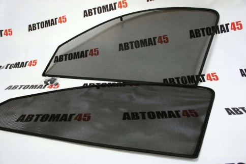 TLT  каркасные шторки на магнитах Nissan Almera Classic 06-13 Almera N16 передн 2шт стантдарт 10% фото 4