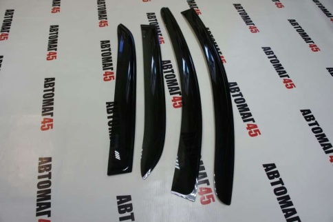 ANVair  дефлекторы окон Renault Logan Логан 2014-2022г Logan Stepway 2018-2022г комплект 4шт фото 4