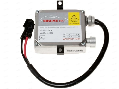 Sho-Me Pro блок розжига 35W 9-16V с обманкой Canbus гарантия 1 год    фото 2