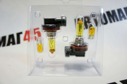 SVS  лампа HВ4 Yellow 12V 55W 3000K 2шт    фото 5