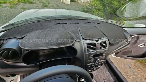 Накидка на панель Lada Granta Гранта FL с 2018г Lada Kalina Калина 2 с 2013г карпет с браком фото 4