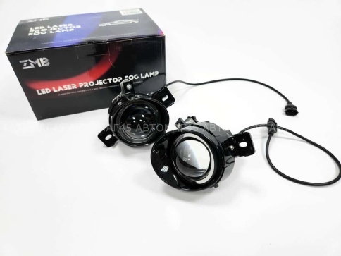 ZMB Фары противотуманные 1 линза  Nissan LED 50W 6000LM 2шт гарантия 6 мес фото 4