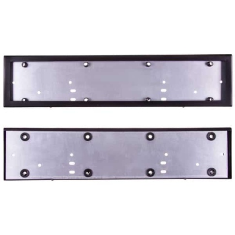 Skyway  рамка номерного знака нержавейка черная    фото 1