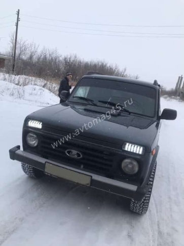 SALMAN  надфарники Нива урбан бронто легенд 40W 4800LM 2шт гарантия 6 мес    фото 1