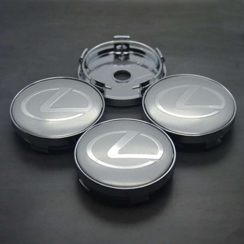 Колпачок ступицы Lexus 60/57 серебро TechLine КиК Слик NZDK 030 фото 1