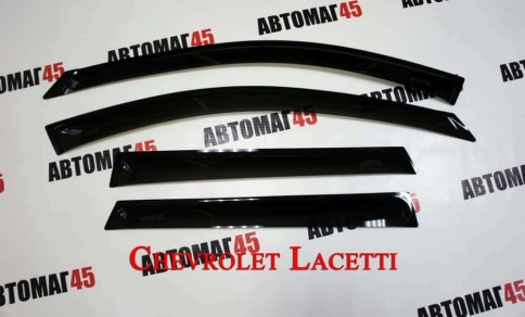 ANVair  дефлекторы окон Chevrolet Lacetti Шевроле Лачетти универсал 2004-2013г комплект 4шт    фото 2