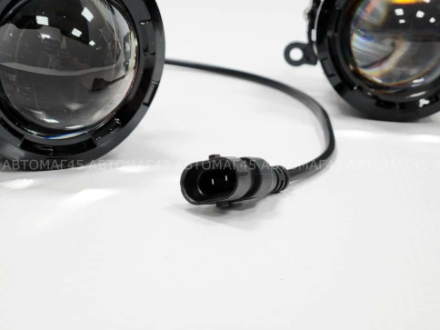 ZMB Фары противотуманные 1 линза  Lada Vesta X-Ray и иномарки LED 50W 6000LM 2шт гарантия 5 мес фото 6