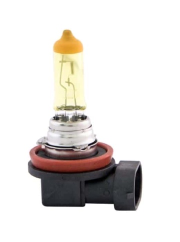 SVS  лампа H11 Yellow 12V 55W 3000K 2шт    фото 2