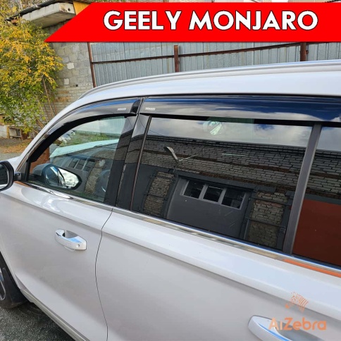 VAD  дефлекторы окон Geely Monjaro Джили Монжаро с 2022г-н.в. комплект 4шт    фото 6
