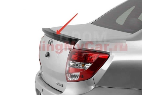 PT Group  Дефлектор багажника Смайлик не краш Лада Granta Гранта Седан с 2011г    фото 4