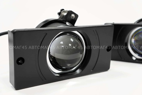 ZMB Фары противотуманные 1 линза  ВАЗ 2110-2112 ВАЗ 2113-2114-2115 LED 50W 6000LM 2шт гарантия 6 мес фото 7